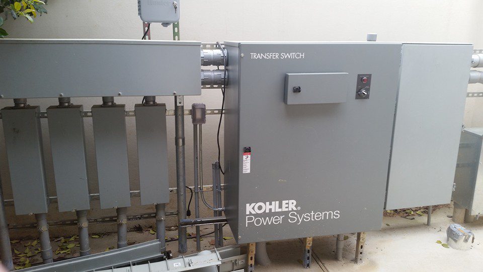 An electrical transfer switch installation by Par Electric, Inc. in Memphis, TN