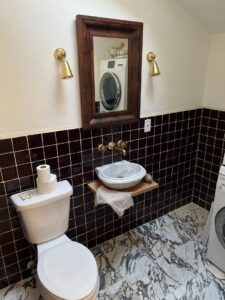 An electrical transfer switch panel with circuit breakers installed by Border Electrical Contractor LLC in Nashua, NH.