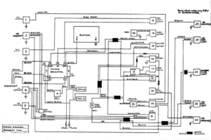 A detailed electrical wiring diagram used by Electric Experts Inc for installations and repairs in Caldwell, ID.