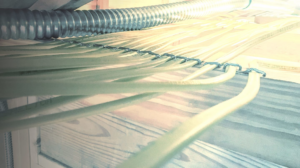 Neatly installed electrical wiring and conduit by All Phaze Electrical Service in Charlotte, NC.