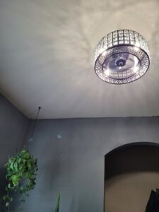 Close-up of electrical wiring being installed or repaired in a conduit by Eagle Electrical Services Inc in Mobile, AL