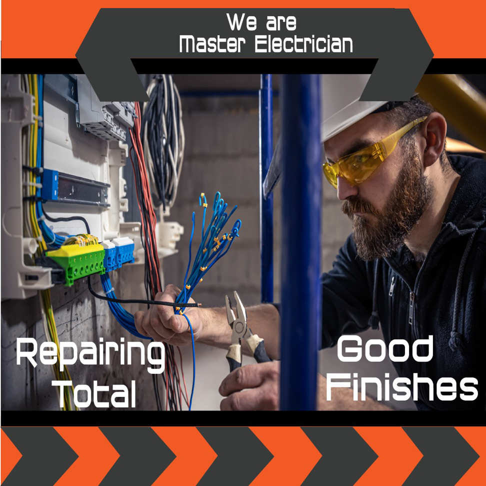 An electrician from KIOR Electrical & Maintenance Contractor working on an electrical panel in Fort Lauderdale, FL.