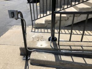 Exterior electrical conduit and junction box installation by Detroit Voltage in Detroit, MI.