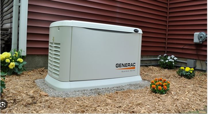 Generac Guardian Series generator installed outside a home by CM Electrical Solutions in Elizabethtown, KY.