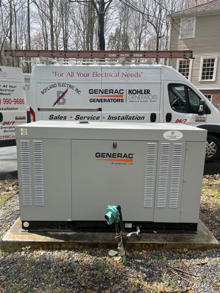 Generac generator installation and service by Boyland Electric Inc. in Laytonsville, MD.