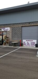 A close-up view of a soft gray carpet texture sample available at Bronco Carpets and Flooring in Caldwell, ID.