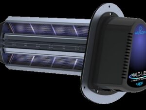 A HALO-LED duct-mounted air purification system, an indoor air quality solution from Sullivan Heating & Cooling in Depew, NY