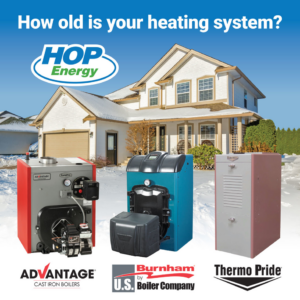 Three different heating boilers and furnaces for installation by Keyser Energy in Rutland, VT