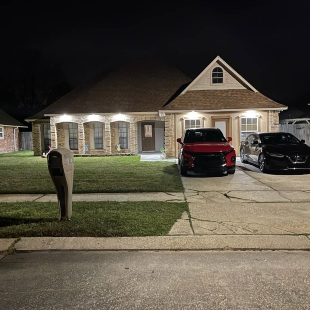 A home lighting enhancement project completed by Light of the World Electric in Lake City, FL.