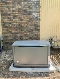 Honeywell whole-house generator installation by TruVolt Electric in South Bend, IN