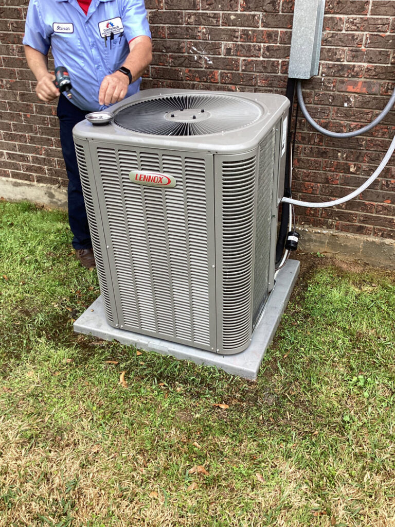 New HVAC ductwork installation in an attic by Comfortech-Service Experts Jackson in Jackson, MS