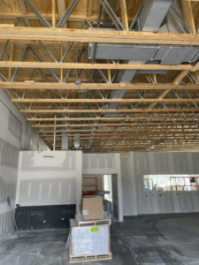 HVAC ductwork installation in a commercial building by Bennett Heating, Cooling & Electrical in Batesville, AR