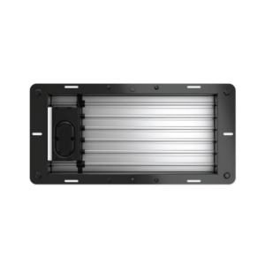 A detailed view of an HVAC smart vent's internal mechanism, representing advanced installations by Integral Systems LLC in Wichita, KS.