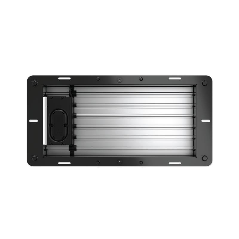 A detailed view of an HVAC smart vent's internal mechanism, representing advanced installations by Integral Systems LLC in Wichita, KS.