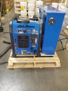 A powerful HydraMaster Boxxer 423s carpet cleaning machine used by Integrity Cleaning Systems in Peoria, AZ