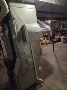 An indoor furnace and Aprilaire humidifier installation by Black Tie Home Services in Springfield, IL