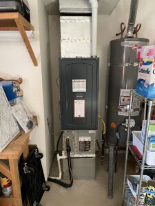 New indoor furnace and water heater installation by HVAC Ministries LLC in Salem, OR