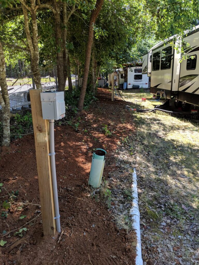 Interior room showing electrical rough-in and wiring installation by Starnes Electric LLC in Rock Hill, SC.