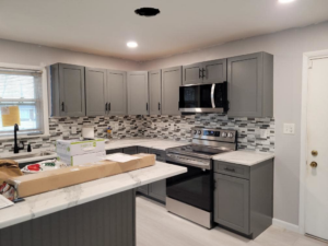 Kitchen appliance and lighting installation by Lynn's Electric, LLC in Fords, NJ