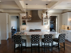 Professional installation of kitchen chandeliers and recessed lighting by EFS Electric Inc in Wilmington, DE.