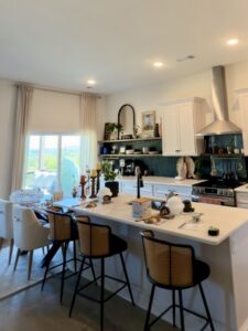 Modern kitchen with recessed and pendant lighting installed by Dr. Sparky in Nashville, TN
