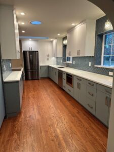 Kitchen renovation featuring recessed and under-cabinet lighting installed by Access Electrical in Indianapolis, IN.