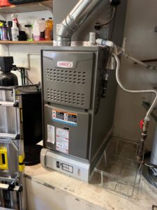 A Lennox furnace and air handler unit installed by 20th Century Heating and Air in Anaheim, CA.