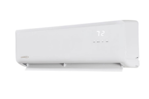 A white Lennox mini-split HVAC indoor unit, available from Venti Heating and Cooling in Indianapolis, IN.