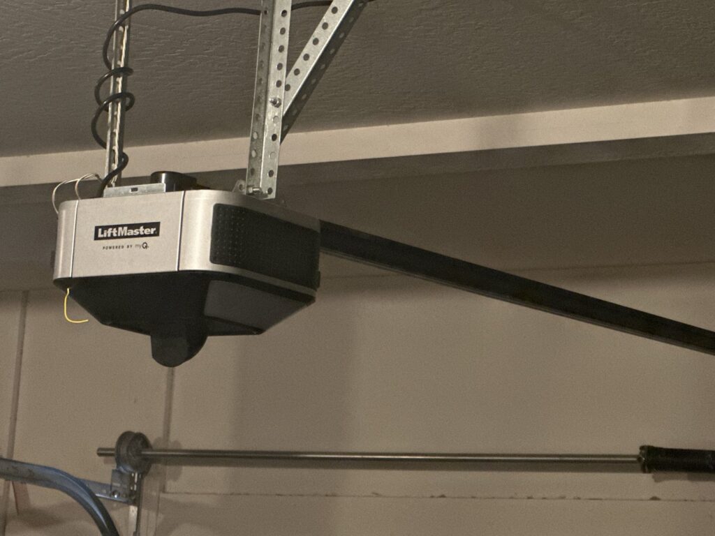 LiftMaster garage door opener installation by Smokey's Garage Door Company in Glendale, AZ.