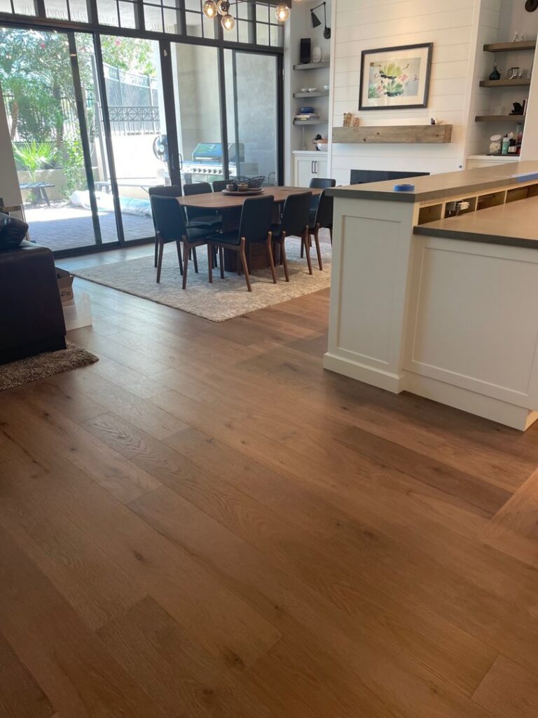 New living room carpet installation by Bentley Carpet Installation & Sales in Phoenix, AZ.