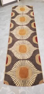 A long, elegantly patterned rug runner suitable for hallways from Ziegler Preservation Cleaning in Danbury, CT