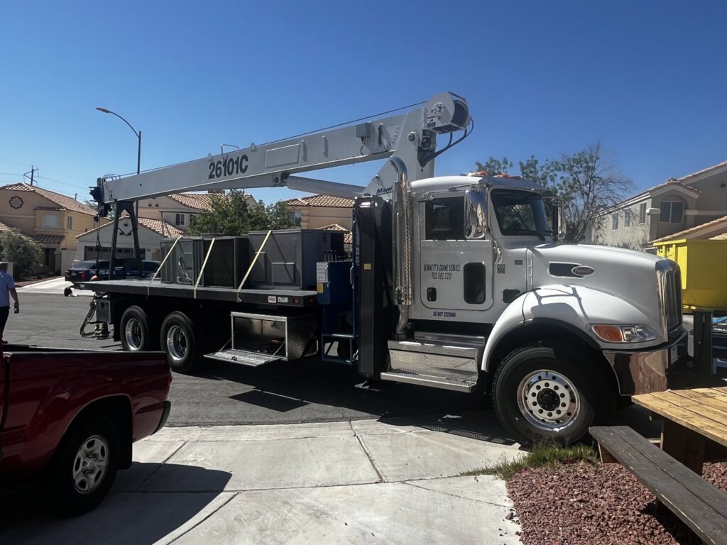 A newly installed mini-split indoor HVAC unit on a wall by Blue Collar HVAC in Henderson, NV.