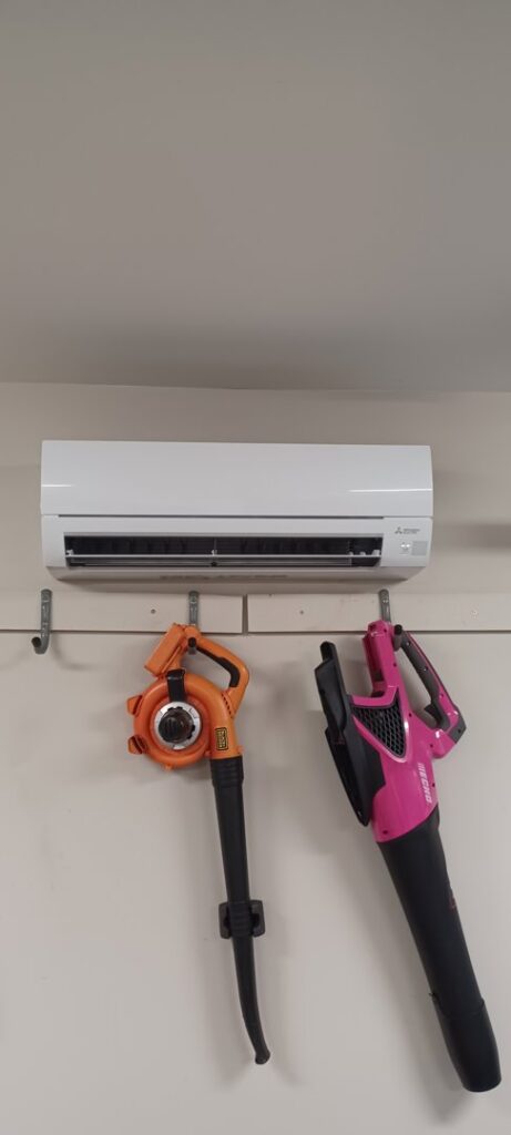 A Mitsubishi Electric mini-split indoor unit installed by Bob Woodall Air Care Systems in Dothan, AL.