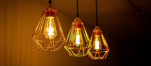 Modern light fixture installation by Illuminate Electric, Inc. in Denver, CO