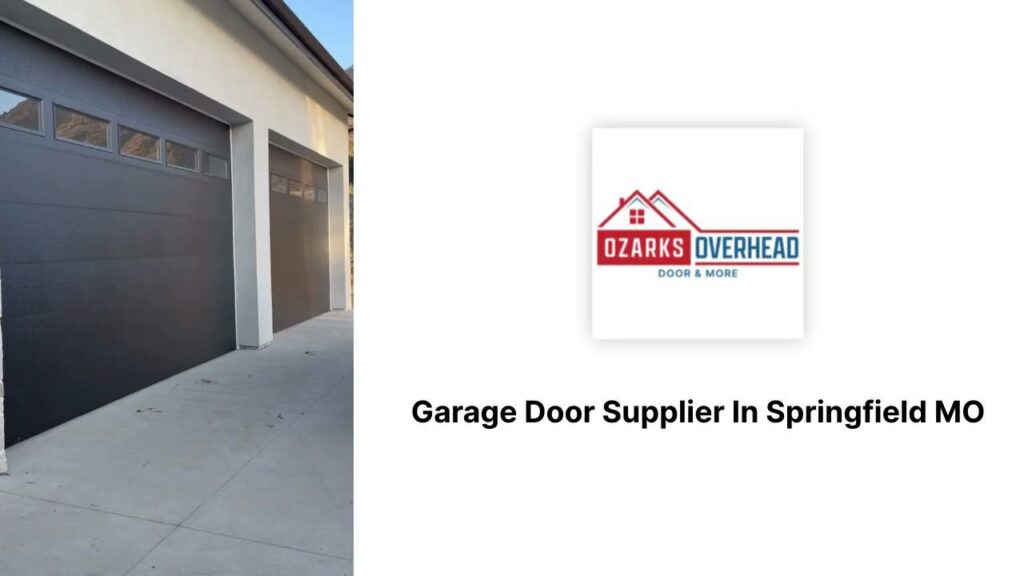 Interior view of multiple white garage doors installed in a large workshop by Ozarks Overhead Door & More in Springfield, MO.