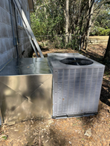 New outdoor AC unit and ductwork installation by That Air Conditioning Company LLC in Dothan, AL