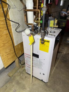 A new boiler heating system installation by Zongora Comfort Solutions LLC in Allentown, PA.