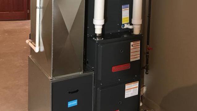 A new furnace and ductwork system installed by All Systems LLC, an HVAC contractor in Fremont, NE