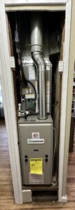 A newly installed Guardian furnace unit by Central Comfort Air in Miami, FL