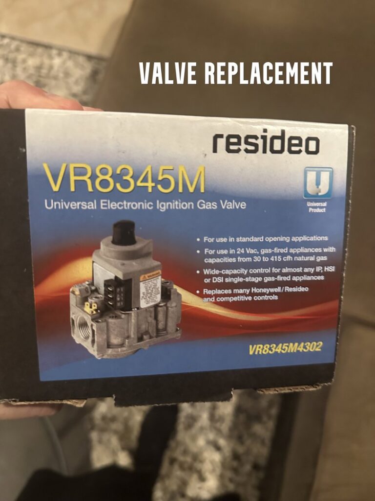 A new Resideo universal electronic ignition gas valve for HVAC replacement by 32 Degrees Heating and Air Conditioning in Las Vegas, NV