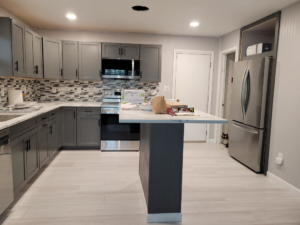 New kitchen appliance and lighting installation by Lynn's Electric, LLC in Fords, NJ