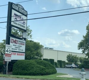 Newly installed light gray carpet on a set of stairs by M&S Flooring Inc. in Ardmore, TN.