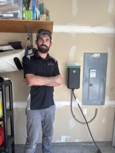 An outdoor Goodman AC unit serviced by Comfort Heating, Cooling & Electrical in Post Falls, ID