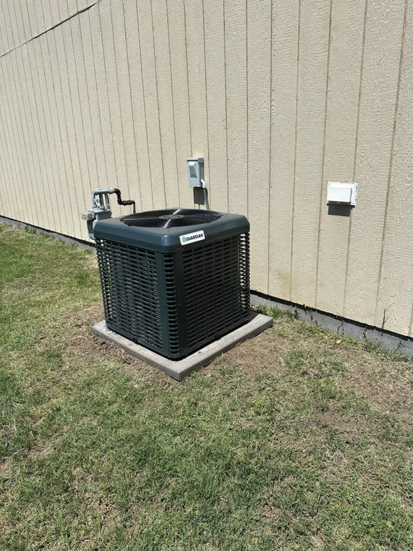 An outdoor air conditioning unit installed by Central Comfort Air in Miami, FL