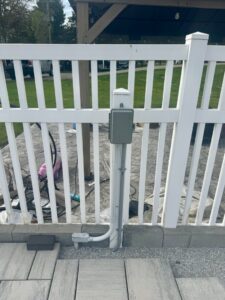 Outdoor electrical conduit and junction box installation by TruVolt Electric in South Bend, IN
