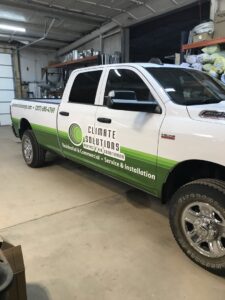 An outdoor mini-split air conditioning unit installed by Climate Solutions. Inc. for a home in Cape Coral, FL.