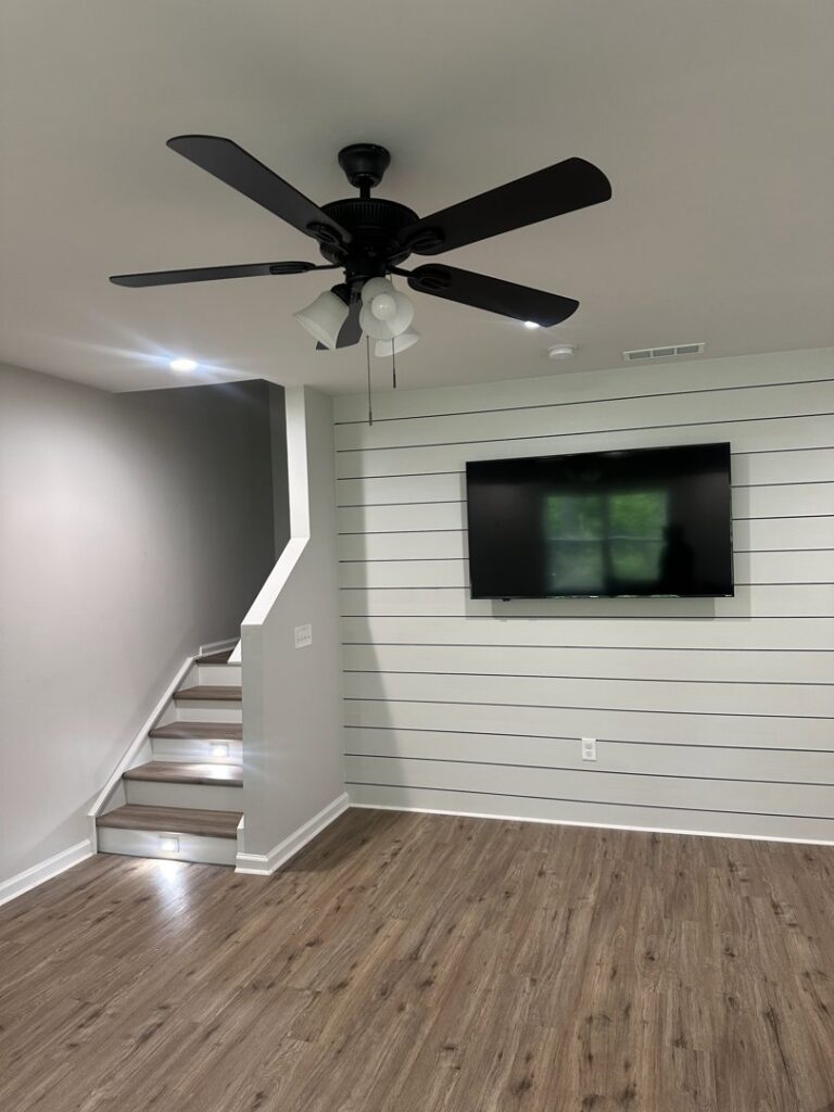 An outdoor electrical outlet being tested by North Springs Electric Company in Sandy Springs, GA.