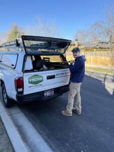 Copper mesh used for pest exclusion, sealing a vent opening to prevent wildlife entry by Hemi Pest Control in Meridian, ID.