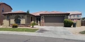 Residential garage door installation by Smokey's Garage Door Company in Glendale, AZ.