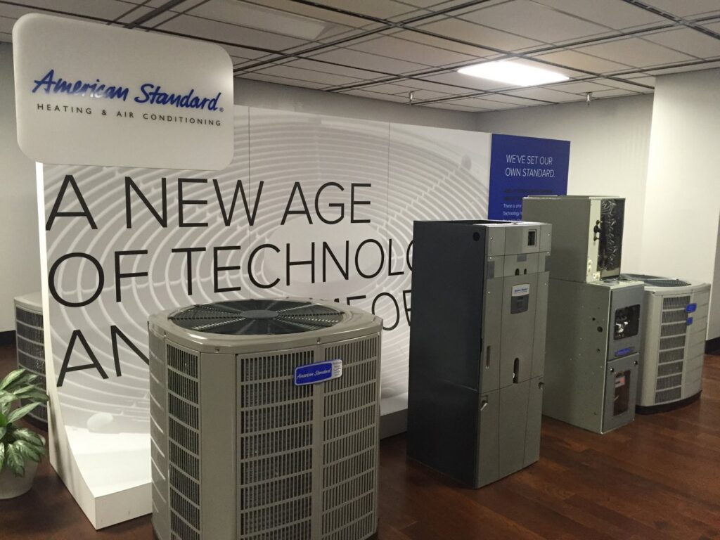 A large rooftop commercial HVAC unit installed or serviced by F & S Williams in Lafayette, IN.